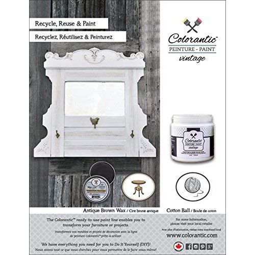 Colorantic | Furniture Antiquing Brown Dark Wax Beeswax Waxes Past...