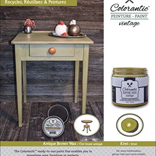 Colorantic | Furniture Antiquing Brown Dark Wax Beeswax Waxes Past...