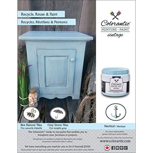 Colorantic | Furniture Grey Gray Wax Beeswax Waxes Paste Polishing...
