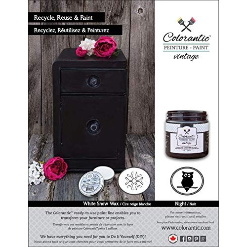 Colorantic | Furniture White Natural Polishing Polish Soft Wax Bee...