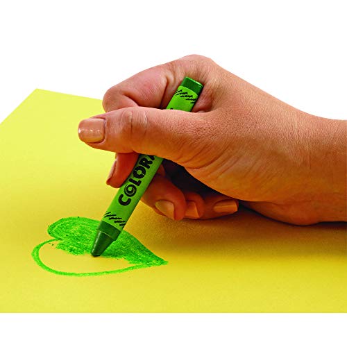Colorations BRITESTK Bright Construction Paper Smart Pack Multicol...