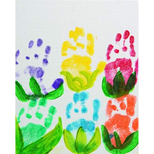 Colorations Classic Primary Colors Jumbo Washable Stamp Pads Washa...