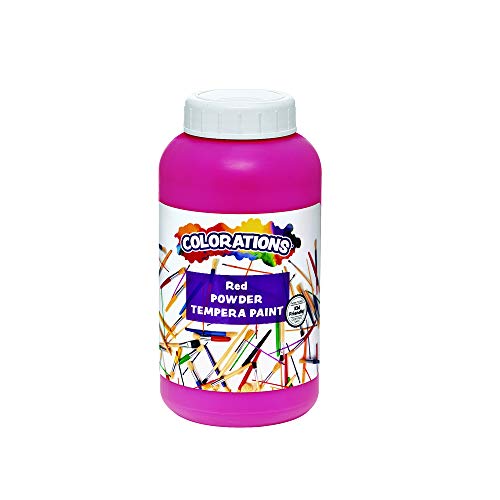 Colorations CPTRE Powder Tempera, Red - 1 lb.