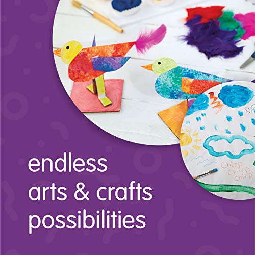 Colorations Simply Washable Tempera Paints, 8 fl oz, Set of 6 Colo...