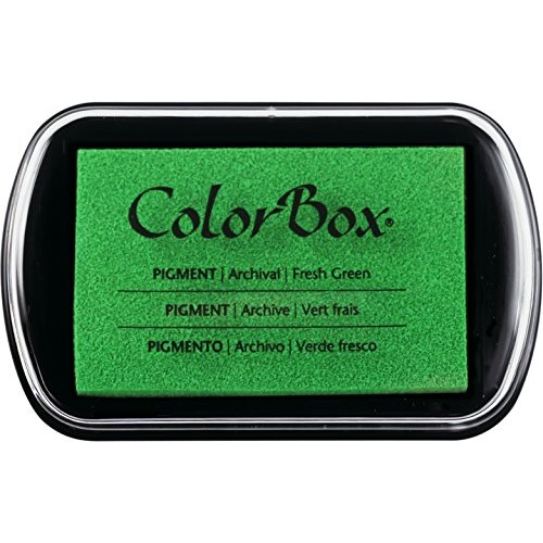 ColorBox Classic Pigment Ink Pad, Full Size, Fresh Green