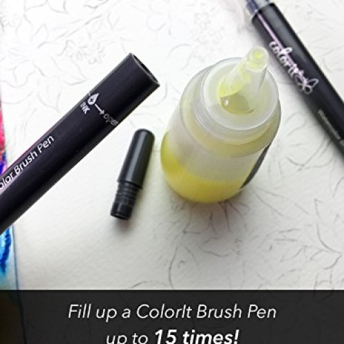ColorIt Liquid Watercolor Ink 1oz Bottle Dashing Dark Green C139 -...