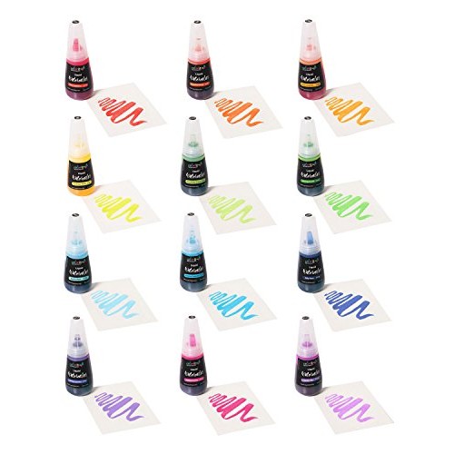 ColorIt Liquid Watercolor Ink 1oz Bottle Dashing Dark Green C139 -...