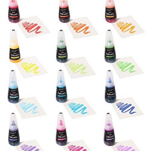 ColorIt Liquid Watercolor Ink 1oz Bottle Dashing Dark Green C139 -...