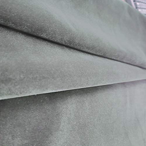 Gray Self Adhesive Velvet Fabric Sticky Felt Sheets for Art & Craf...