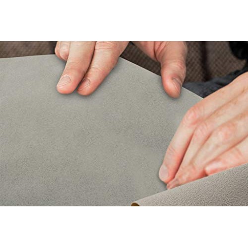 Gray Self Adhesive Velvet Fabric Sticky Felt Sheets for Art & Craf...