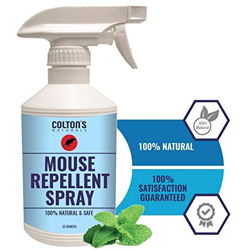 Colton’s Naturals Mice Repellent - 32 Ounce -Mouse Repellent Spray...