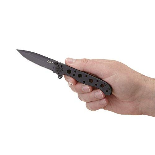 CRKT M16-01KS EDC Folding Pocket Knife: Everyday Carry, Black Blad...
