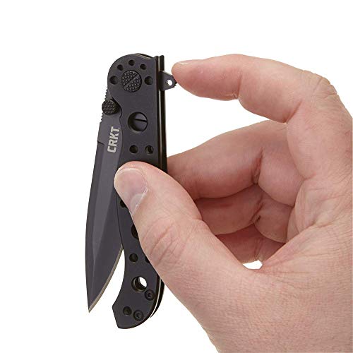 CRKT M16-01KS EDC Folding Pocket Knife: Everyday Carry, Black Blad...