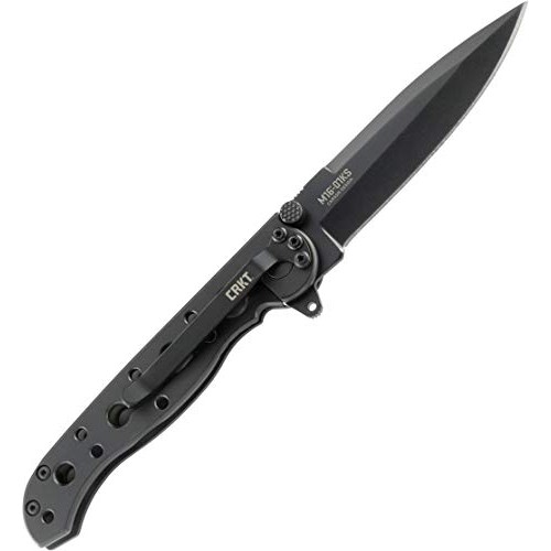 CRKT M16-01KS EDC Folding Pocket Knife: Everyday Carry, Black Blad...