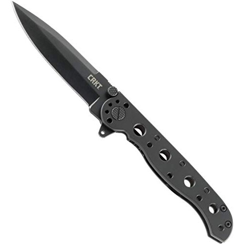 CRKT M16-01KS EDC Folding Pocket Knife: Everyday Carry, Black Blad...
