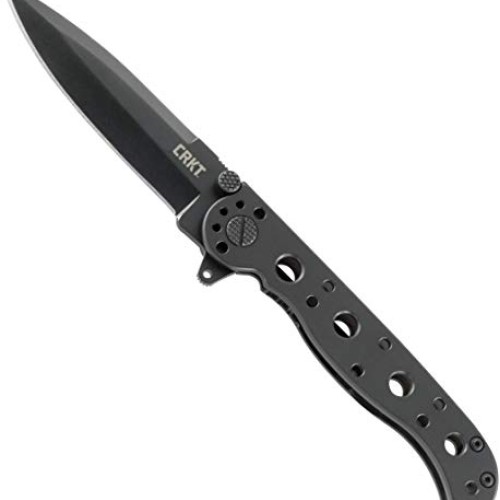 CRKT M16-01KS EDC Folding Pocket Knife: Everyday Carry, Black Blad...