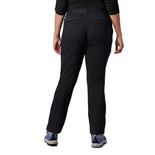 Columbia Womens Saturday Trail Pant, Black, 2