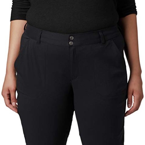 Columbia Womens Saturday Trail Pant, Black, 2