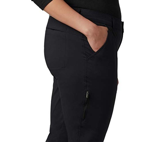 Columbia Womens Saturday Trail Pant, Black, 2