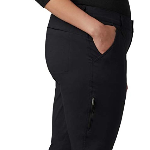 Columbia Womens Saturday Trail Pant, Black, 2