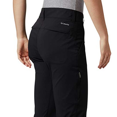 Columbia Womens Saturday Trail Pant, Black, 2