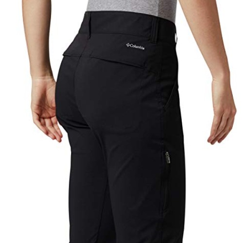 Columbia Womens Saturday Trail Pant, Black, 2