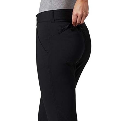 Columbia Womens Saturday Trail Pant, Black, 2
