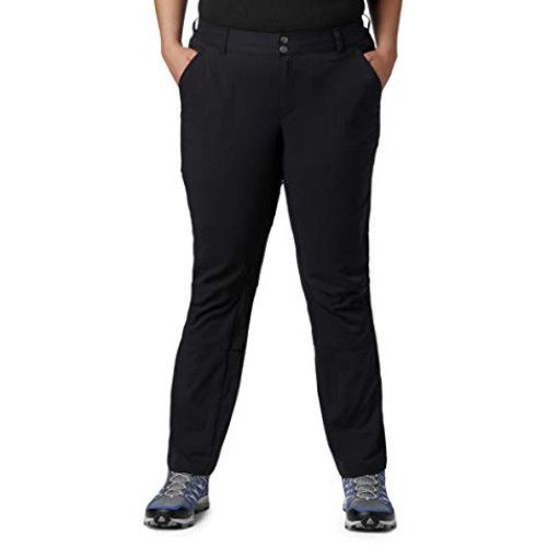 Columbia Womens Saturday Trail Pant, Black, 2