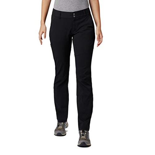 Columbia Womens Saturday Trail Pant, Black, 2