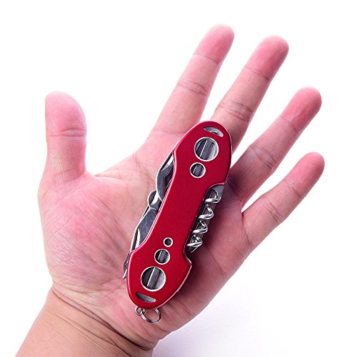 COMEBO 2 PCS Pack Stainless Steel Swiss Style Army Pocket Knife Mu...