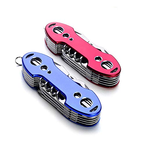 COMEBO 2 PCS Pack Stainless Steel Swiss Style Army Pocket Knife Mu...