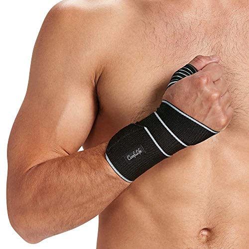 ComfiLife Wrist Brace – Adjustable Compression Wrist Support Wrap ...