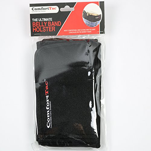 Ultimate Belly Band Holster for Concealed Carry | Black | Fits ...