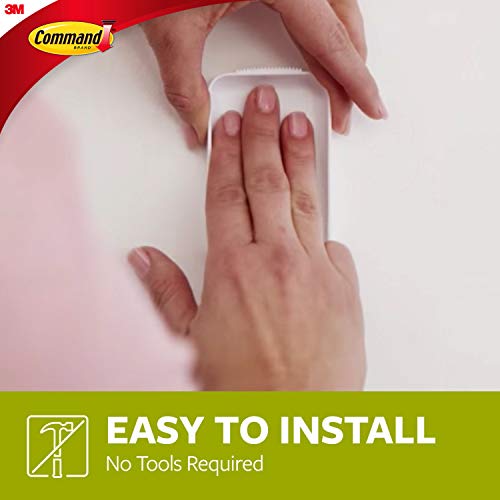 Command Jumbo Canvas Hanger, Holds 5 lbs, Indoor Use, Decorate Dam...