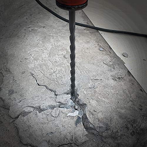 COMOWARE Rotary Hammer Drill Bits Set & Chisels- SDS PLUS Concrete...