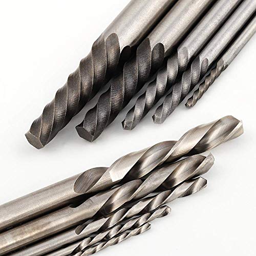 COMOWARE Screw Extractor & Left Hand Drill Bit Set- Broken Bolt Re...