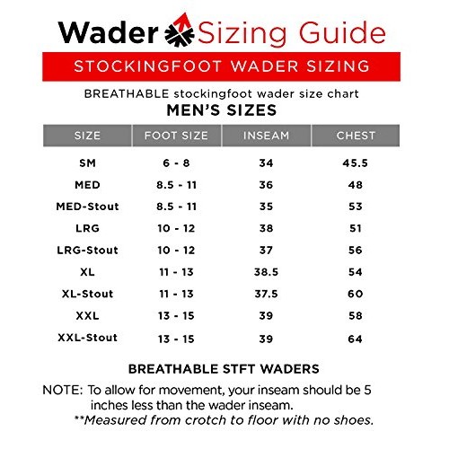 2111145-XL Tailwater Breathable Waders