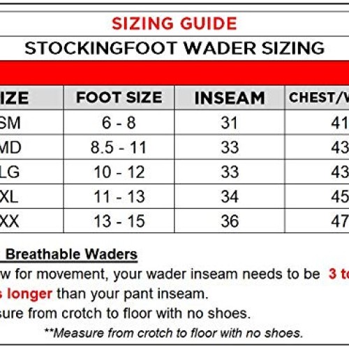 Compass 360 Deadfall Breathable STFT Chest Wader, Medium