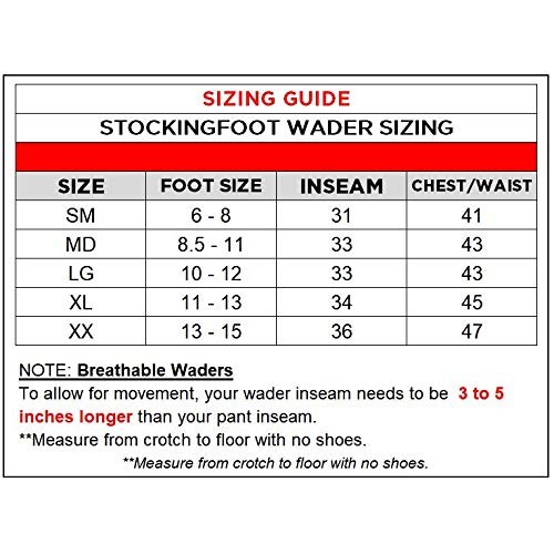 Compass 360 Stillwater II Breathable Fishing Chest Wader Khaki, L...