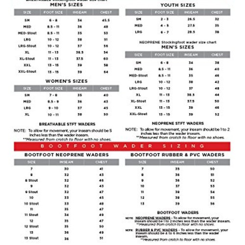 Compass 360 Womens Ledges Breathable Chest Wader Medium