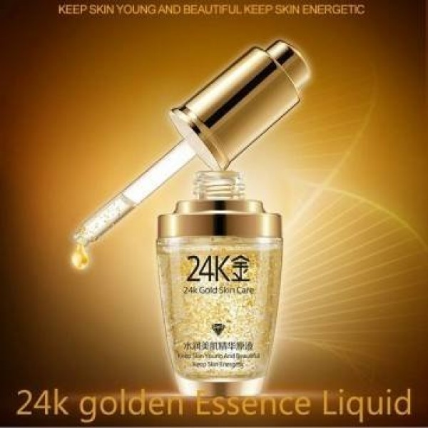 24k Gold Anti-wrinkle Essential Liquid Essence Keep Young Energeti...