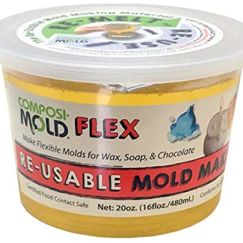 ComposiMold-Flex 20oz Reusable Molding Material for Soap Molds, ...