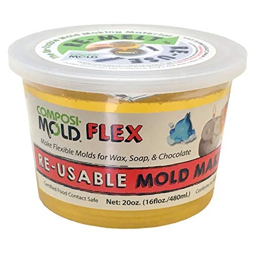 ComposiMold-Flex 20oz Reusable Molding Material for Soap Molds, ...