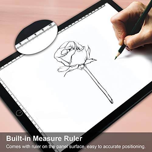 A4 Light Board Portable Tracing Light Box Magnetic Drawing Board L...