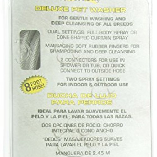 ConairPRO Dog & Cat PGRDPWR Indoor/Outdoor Pet Washer, Golds & Yel...