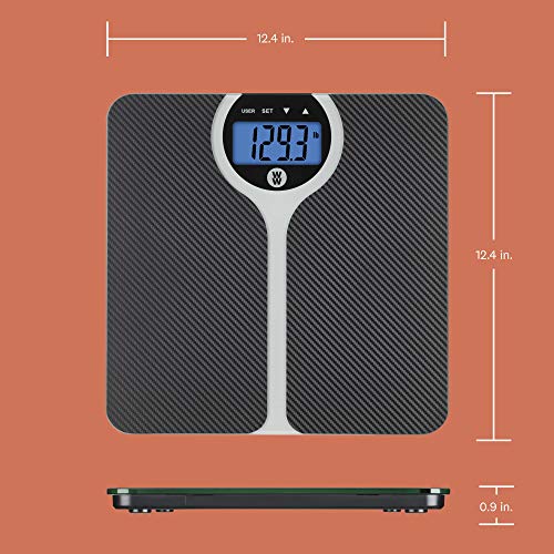 Weight Watchers Scales by Conair Bathroom Scale for Body Weight, D...