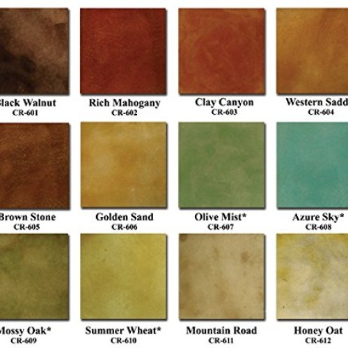 Concrete Acid StainSemi-Transparent Professional Grade Cement Stai...