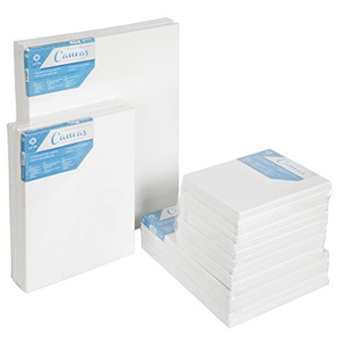 CONDA and Kiddy Color 8×10inch Stretched Canvas 8 x 10 10 Pack ...