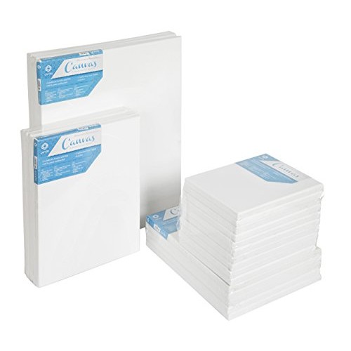 CONDA and Kiddy Color 8×10inch Stretched Canvas 8 x 10 10 Pack ...