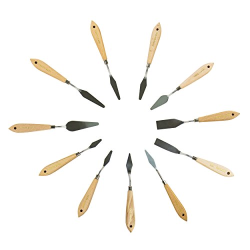 CONDA 11 Piece Stainless Steel Spatula Palette Knife Palette Knife...